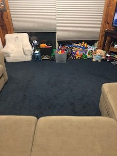 Clean Living Room