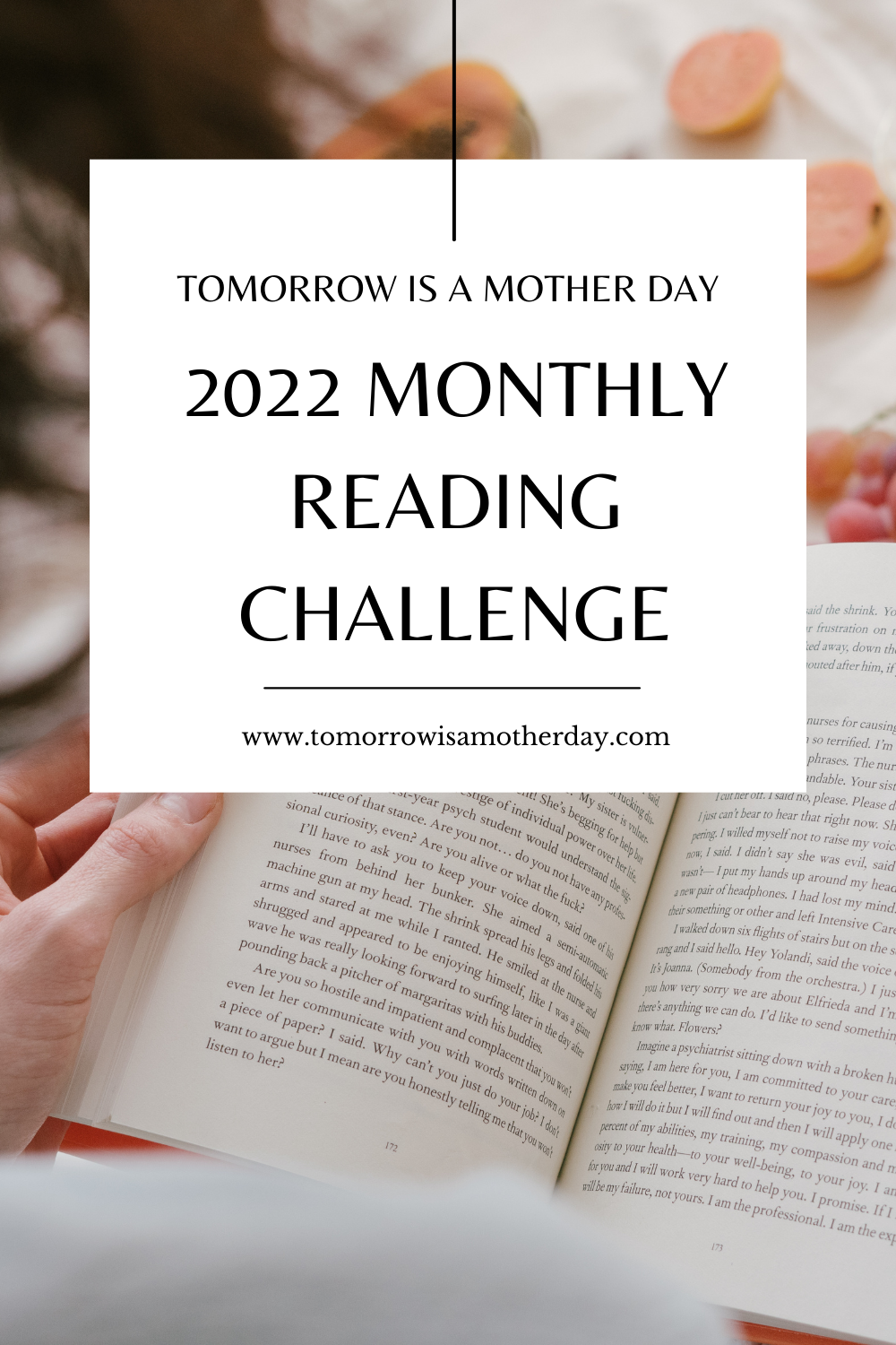 2022 Monthly Reading Challenge
