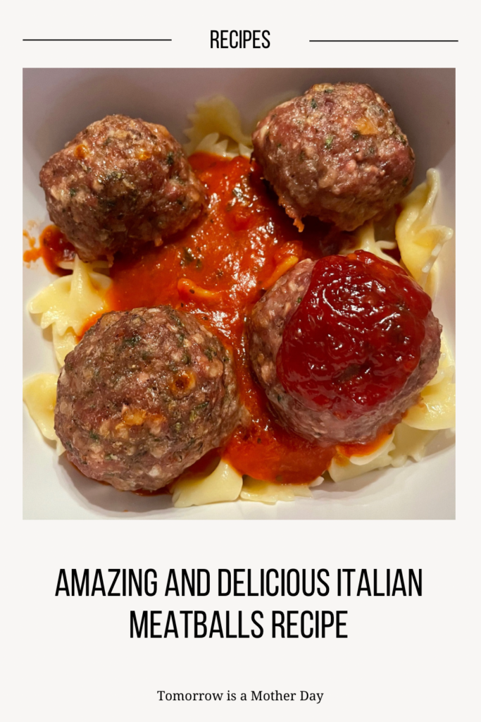 Amazing and Delicious Italian Meatballs Pin