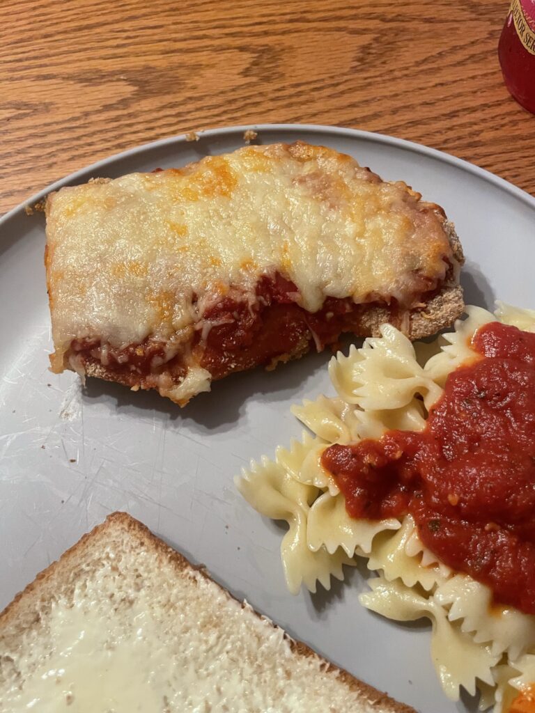 Chicken Parmesan Finished Product