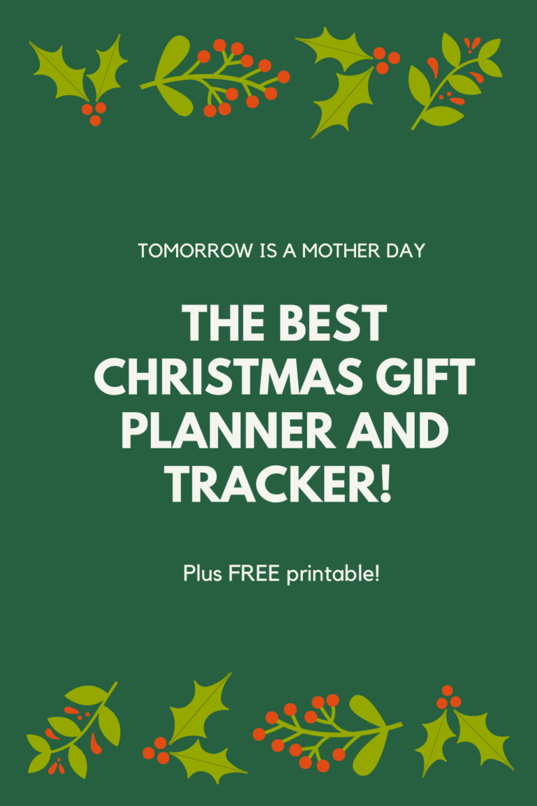 The BEST Christmas Gift Planner and Tracker (+FREE Printable ...