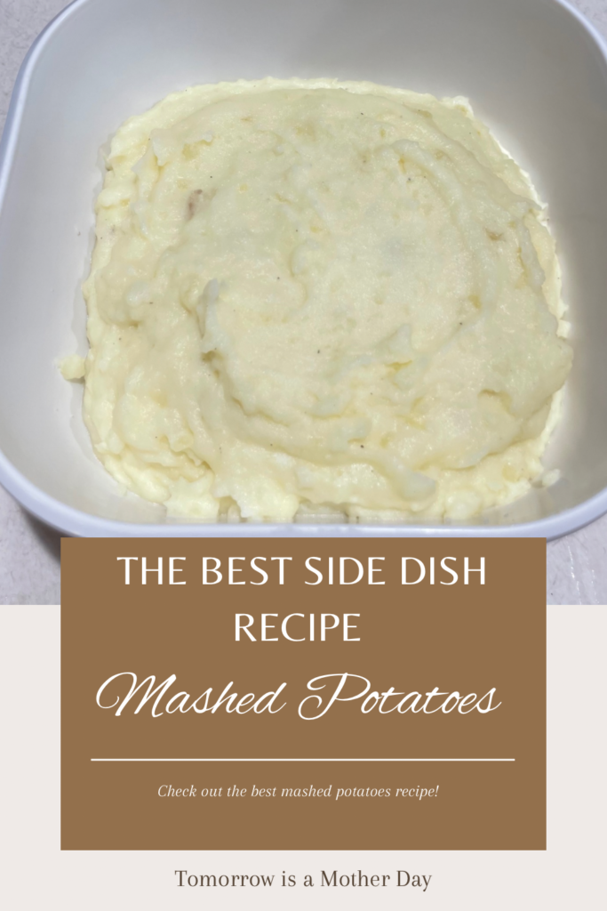 Mashed Potatoes Recipe Pin