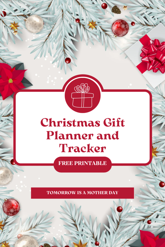 Christmas Gift Planner and Tracker Pin