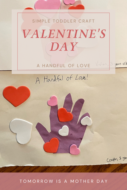 Simple Toddler Craft: Valentin's Day
