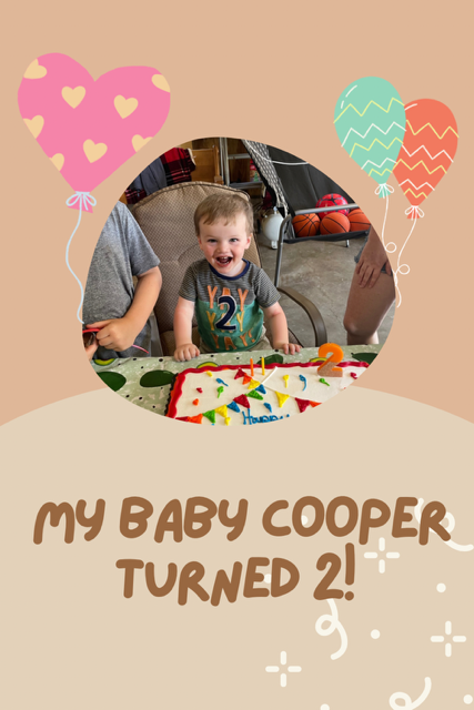 My baby Cooper turned 2!