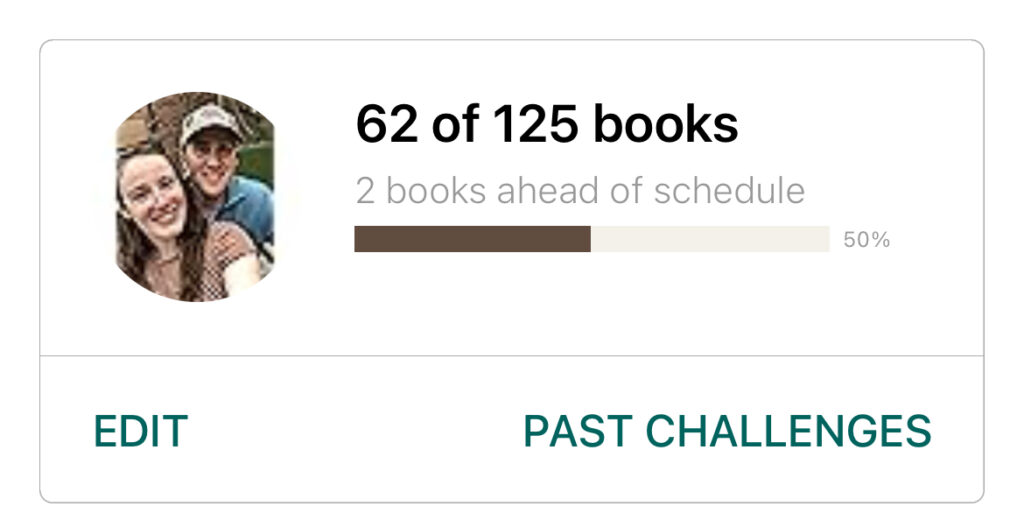 Goodreads Goal