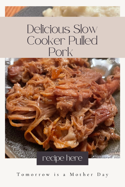 Slow Cooker Pulled Pork Pin