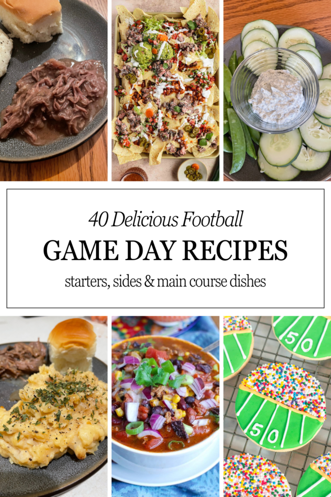 40 Football Game Day Recipes