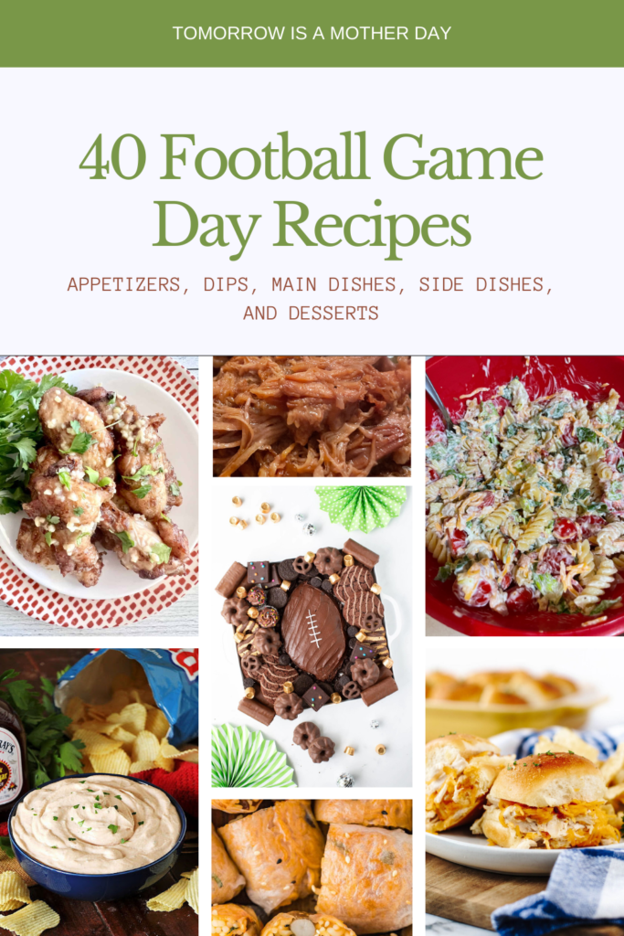 Game Day Recipe Pin 2