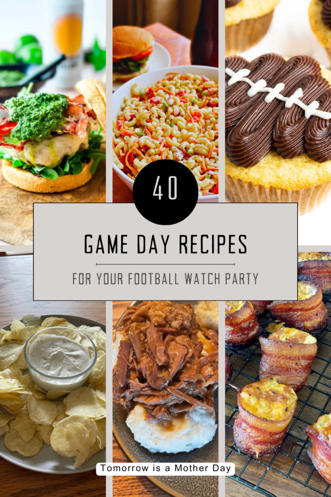 Game Day Recipes Pin 3