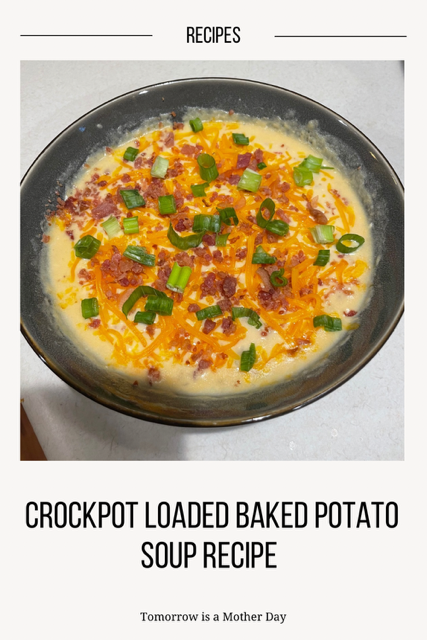 Crockpot Loaded Baked Potato Soup