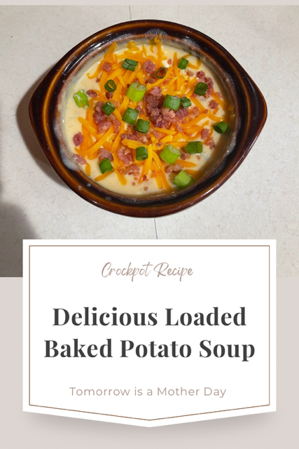 Loaded Baked Potato Soup Pin