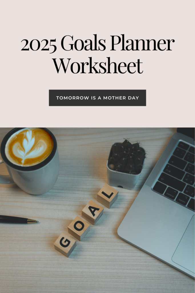 2025 Goals Planner Worksheet