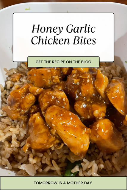 Honey Garlic Chicken Bites