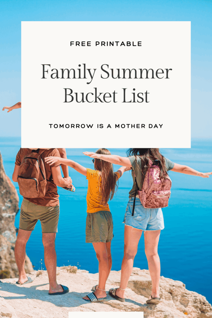 Family Summer Bucket List 2