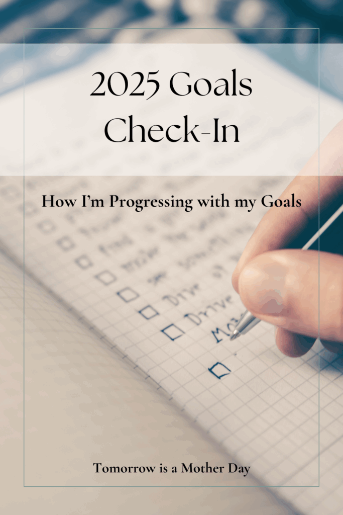 2025 Goals Check-in