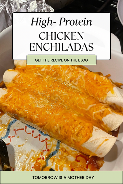 High-Protein Chicken Enchiladas