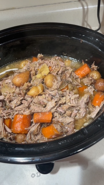 Finished in Crockpot