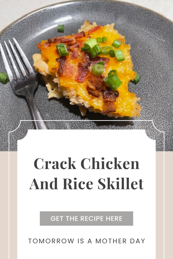 Crack Chicken and Rice Skillet