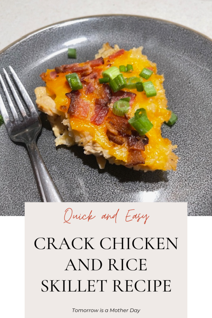 Crack Chicken and Rice Skillet