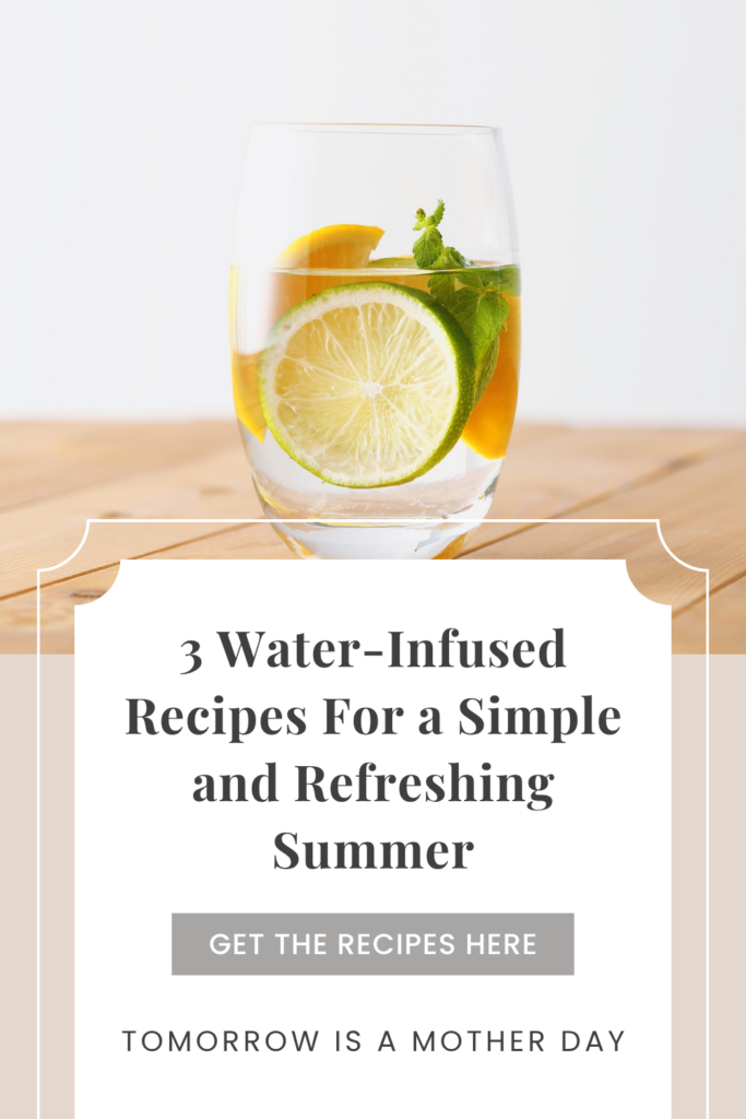 Water-Infused Recipes