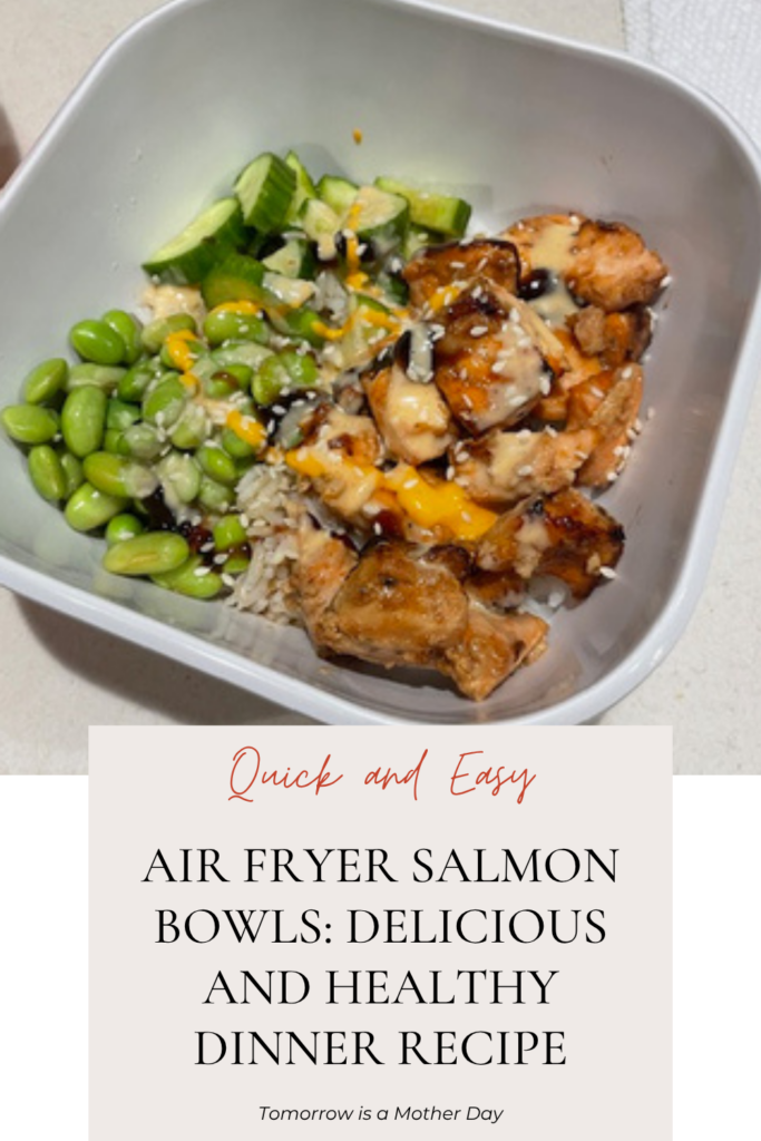 Air Fryer Salmon Bowls