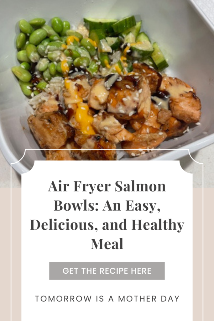 Air Fryer Salmon Bowls
