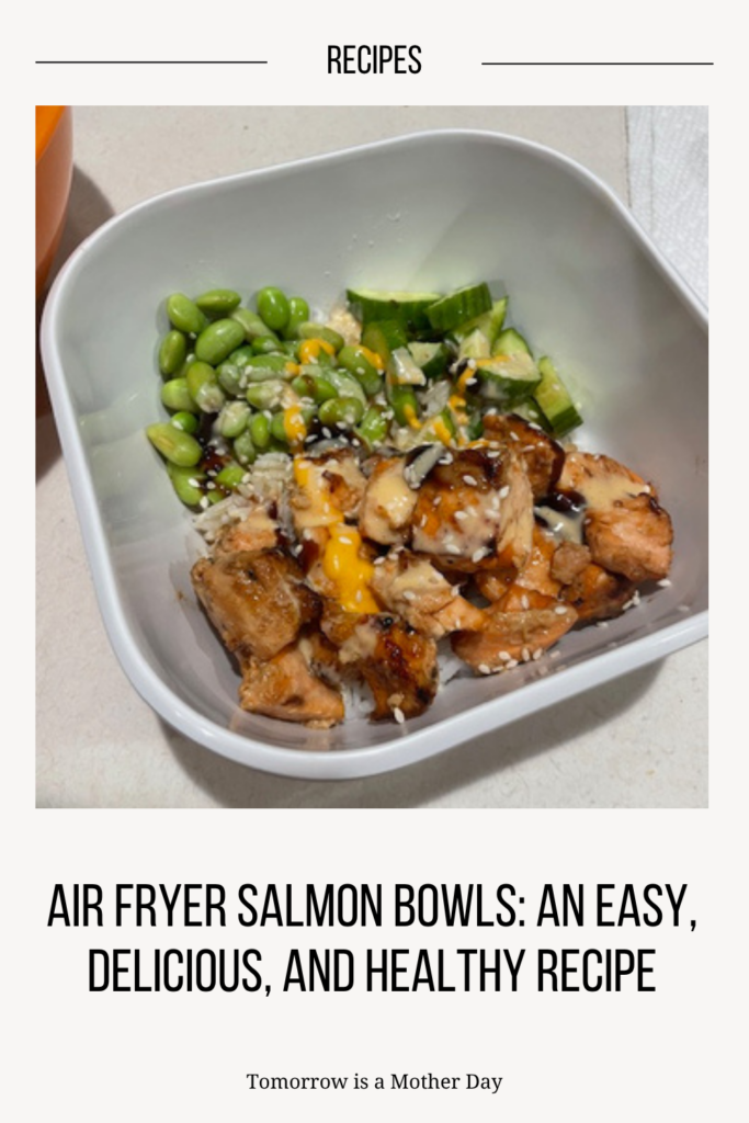 Air Fryer Salmon Bowls