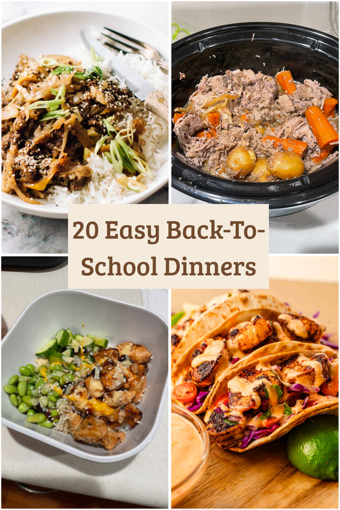Back-To-School Dinner Recipes