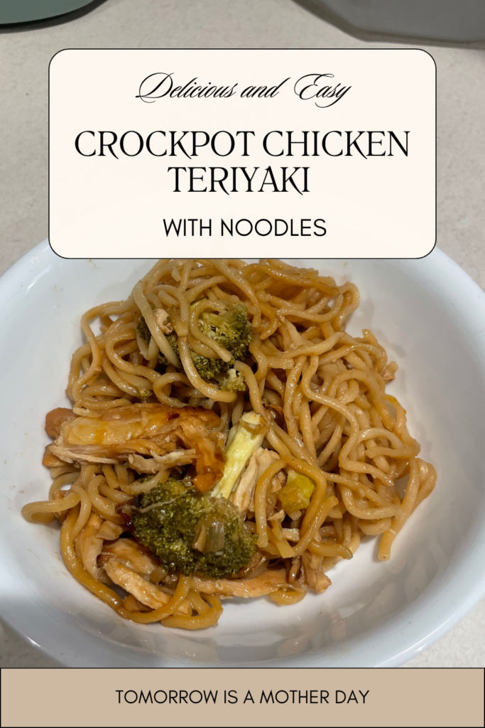 Crockpot Chicken Teriyaki With Noodles