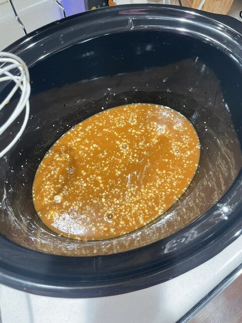 Crockpot Chicken teriyaki sauce