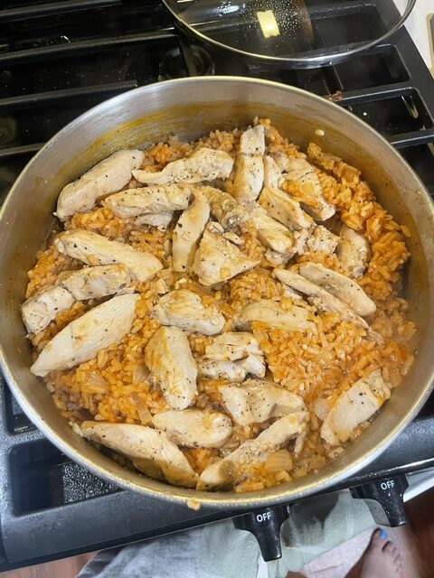 Chicken added